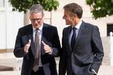 Starmer makes historic Armistice trip to woo Macron