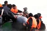 French police stand by while smugglers pick up migrants ‘like taxi’