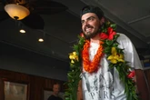 He quit his job to set sail with his cat. They just made it to Hawaii