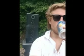Tourist sparks backlash by drinking offering at Japan burial site