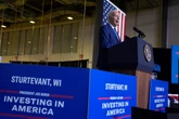 Biden trolls Trump by unveiling new $3bn facility in Wisconsin