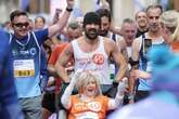 Colin Farrell runs Dublin marathon in support of ‘courageous’ friend