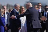 Trump lands in Israel to meet hostage families ahead of peace summit