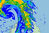 Storm Floris: Map shows where up to 85mph winds will hit the UK