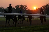 Sovereignty beats Journalism to win the Belmont Stakes at Saratoga