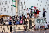 Gaza flotilla – live: Greta Thunberg’s aid vessel declares emergency