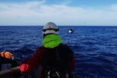 Two children dead after rubber dinghy floats adrift in Mediterranean