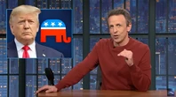 Meyers jokes ‘it really is Thanksgiving’ with Trumpworld ‘knife fight’