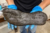 Archaeologists perplexed to find giant Roman shoes at ancient fort