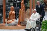 Vatican’s Nativity scene raises eyebrows and then disappears