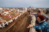 Crashing waves in a hilltop village: Spain’s night of terror