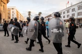 Moroccans clash with police during protests against World Cup spending
