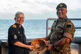 NZ official says navy ship didn’t sink because captain was a woman