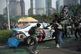 Indonesia protests intensify after motorcycle taxi driver, 21, killed