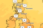 Mapped: The counties where temperatures could hit 26C in heatwave