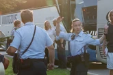 One dead and 20 injured as train collides with vehicle in Denmark