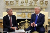 Trump labels Democrats ‘insurrectionists’ and threatens more job cuts