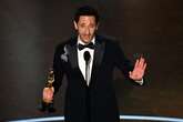 Adrien Brody breaks world record with Oscars acceptance speech