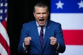 Generals silent as Hegseth ends ‘warrior ethos’ rally speech