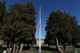 Military helicopter crashes near military base after losing contact