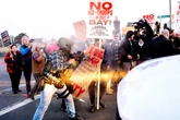 Protesters gather as federal agents arrive in San Francisco area
