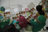 About 400 pupils fall sick after eating free school meals