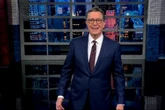 Stephen Colbert claps back at JD Vance with X-rated sombrero-sofa meme