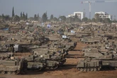 Israel-Gaza news: 110,000 flee Rafah as UN warns aid to run out