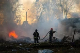 Russia launches ‘missile and drone’ attack on Ukraine gas plants