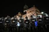 Police clash with protesters as massive unrest hits Buenos Aires