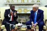 Trump’s bald spot during Oval Office meeting draws laughter online