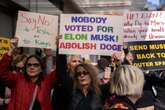 Anti-Tesla protests grow amid anger at Elon Musk’s DOGE cuts