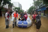 Nearly 20,000 evacuated as Chinese city gets year’s rain in 24 hours
