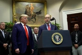 Trump threatens to cut ‘Democrat Agencies’ as he meets with OMB boss