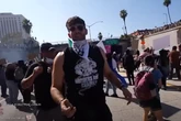 Twitcher Hasan Piker stunned by flashbang in LA riots