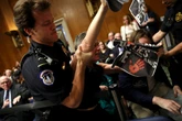 Ben & Jerry’s Ben busted at hearing protesting the death of Gaza kids