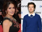 Salma Hayek’s pet owl vomited a ‘ball of rat hair’ on Harry Styles