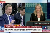 Peter Doocy grills Leavitt on Bondi’s broken Epstein list promise