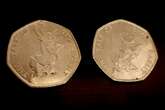 Beatrix Potter 50p coin being sold for £25,000 due to tiny error