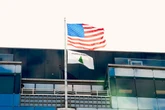 Flag used by Jan 6 rioters flown above government agency in DC