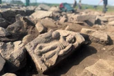 Ancient Roman statue found at Hadrian’s Wall by amateur archaeologists