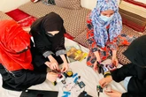 The Afghan girls building robots at home after Taliban education ban