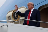 Trump lands in Scotland to visit golf resorts ahead of Starmer talks