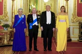 The King is the only person in Britain who can calm Trump down