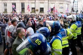 Musk’s speech at Robinson march denounced as ‘disgusting’: Latest