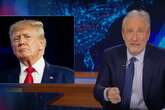 Jon Stewart lambasts Trump’s trade war with Canada