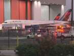 Two Delta workers killed, one injured after plane tire explodes