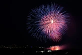 Fireworks light the night sky across the country on Independence Day