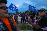 Trump backers gather outside Mar-a-Lago after shooting