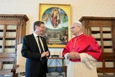 Pope Leo raises ‘tragic situation in Gaza’ with Israeli president